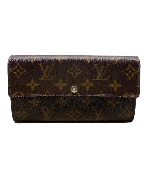 LOUIS VUITTON（ルイ ヴィトン）LOUIS VUITTON (ルイ ヴィトン) フルリ ポルトフォイユ サラ ブラウンの古着・服飾アイテム