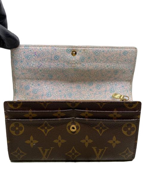 LOUIS VUITTON（ルイ ヴィトン）LOUIS VUITTON (ルイ ヴィトン) フルリ ポルトフォイユ サラ ブラウンの古着・服飾アイテム
