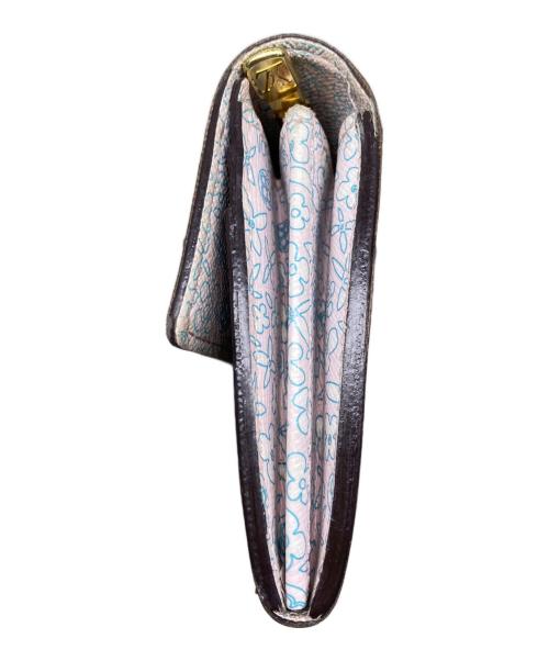 LOUIS VUITTON（ルイ ヴィトン）LOUIS VUITTON (ルイ ヴィトン) フルリ ポルトフォイユ サラ ブラウンの古着・服飾アイテム