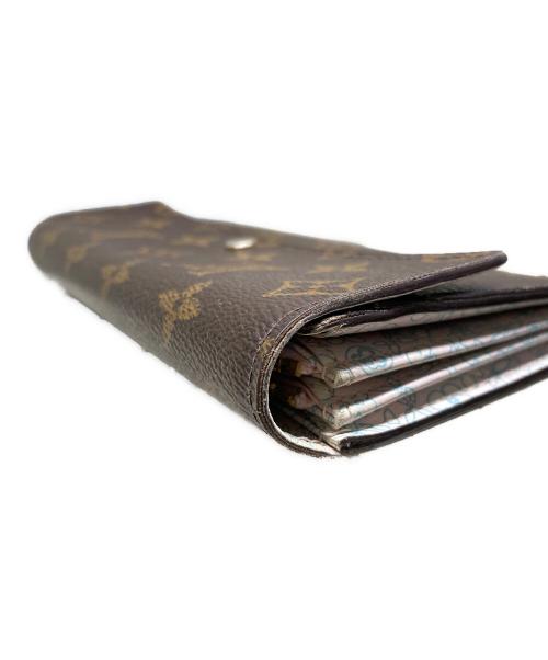 LOUIS VUITTON（ルイ ヴィトン）LOUIS VUITTON (ルイ ヴィトン) フルリ ポルトフォイユ サラ ブラウンの古着・服飾アイテム
