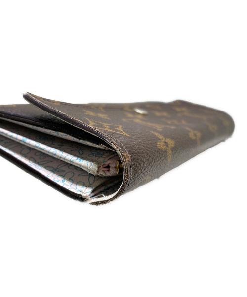 LOUIS VUITTON（ルイ ヴィトン）LOUIS VUITTON (ルイ ヴィトン) フルリ ポルトフォイユ サラ ブラウンの古着・服飾アイテム