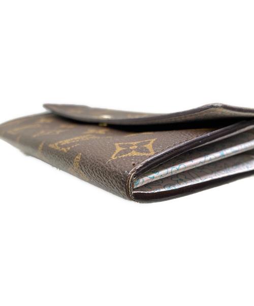 LOUIS VUITTON（ルイ ヴィトン）LOUIS VUITTON (ルイ ヴィトン) フルリ ポルトフォイユ サラ ブラウンの古着・服飾アイテム