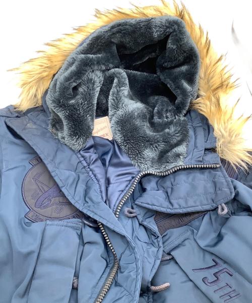 AVIREX（アヴィレックス）AVIREX (アヴィレックス) 中綿コート　N-3B ネイビー サイズ:XLの古着・服飾アイテム