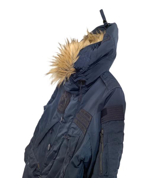 AVIREX（アヴィレックス）AVIREX (アヴィレックス) 中綿コート　N-3B ネイビー サイズ:XLの古着・服飾アイテム