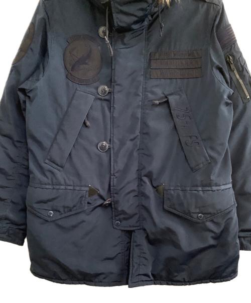 AVIREX（アヴィレックス）AVIREX (アヴィレックス) 中綿コート　N-3B ネイビー サイズ:XLの古着・服飾アイテム