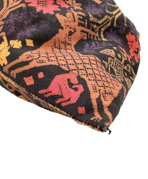 Vivienne Westwood（ヴィヴィアンウエストウッド）Vivienne Westwood (ヴィヴィアンウエストウッド) ハンドバッグ エスニック柄 オレンジ×パープルの古着・服飾アイテム