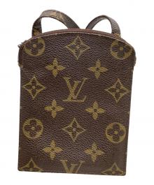 LOUIS VUITTON（ルイ ヴィトン）の古着「ポシェット モノグラム柄」｜ブラウン