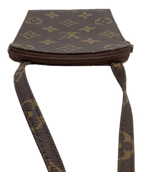LOUIS VUITTON（ルイ ヴィトン）LOUIS VUITTON (ルイ ヴィトン) ポシェット モノグラム柄 ブラウンの古着・服飾アイテム