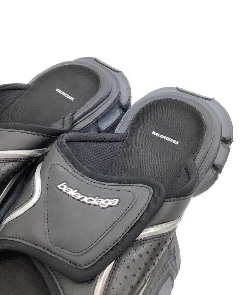 BALENCIAGA（バレンシアガ）BALENCIAGA (バレンシアガ) 3XLスライドサンダル ブラック サイズ:27.5の古着・服飾アイテム