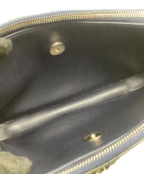 CHANEL（シャネル）CHANEL (シャネル) チェーンショルダーバッグ パテントレザー ネイビーの古着・服飾アイテム