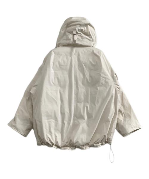 Spick and Span（スピックアンドスパン）Spick and Span (スピックアンドスパン) 撥水フーデッドダウンハーフコート アイボリー サイズ:36の古着・服飾アイテム