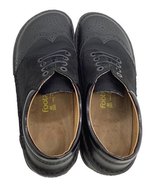 BIRKENSTOCK（ビルケンシュトック）BIRKENSTOCK (ビルケンシュトック) ウィングチップシューズ FOOTPRINTS ブラック サイズ:26の古着・服飾アイテム