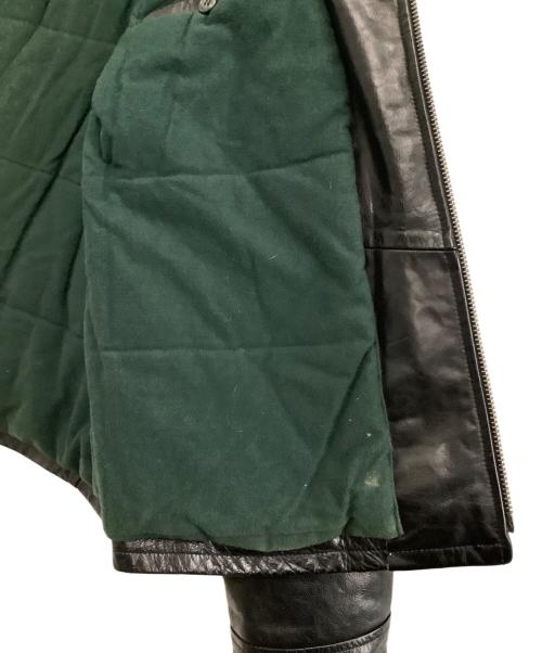 POLO RALPH LAUREN（ポロ・ラルフローレン）POLO RALPH LAUREN (ポロ・ラルフローレン) レザージャケット　90s A-2 ブラック サイズ:Lの古着・服飾アイテム
