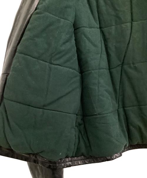 POLO RALPH LAUREN（ポロ・ラルフローレン）POLO RALPH LAUREN (ポロ・ラルフローレン) レザージャケット　90s A-2 ブラック サイズ:Lの古着・服飾アイテム