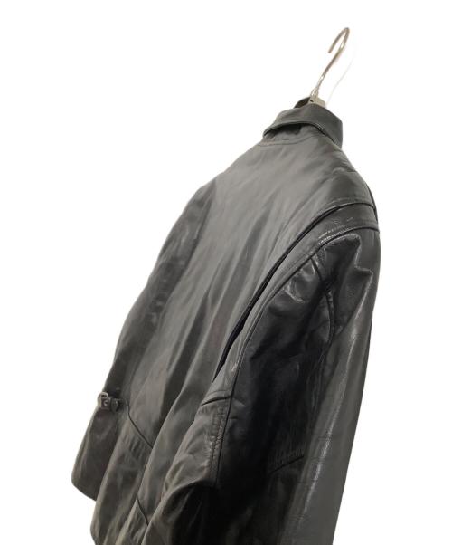 POLO RALPH LAUREN（ポロ・ラルフローレン）POLO RALPH LAUREN (ポロ・ラルフローレン) レザージャケット　90s A-2 ブラック サイズ:Lの古着・服飾アイテム