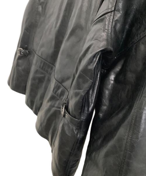 POLO RALPH LAUREN（ポロ・ラルフローレン）POLO RALPH LAUREN (ポロ・ラルフローレン) レザージャケット　90s A-2 ブラック サイズ:Lの古着・服飾アイテム