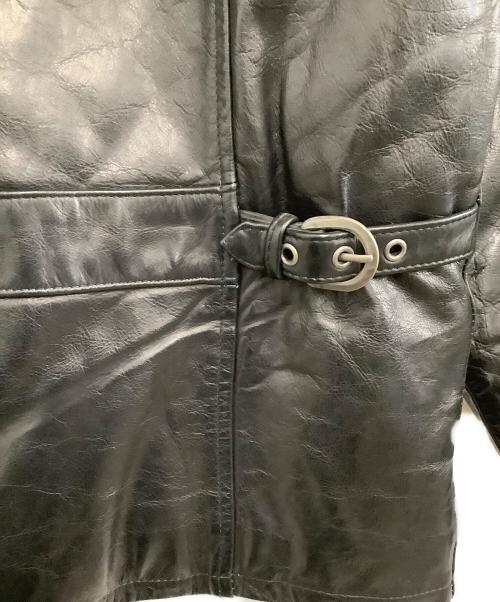 POLO RALPH LAUREN（ポロ・ラルフローレン）POLO RALPH LAUREN (ポロ・ラルフローレン) レザージャケット　90s A-2 ブラック サイズ:Lの古着・服飾アイテム