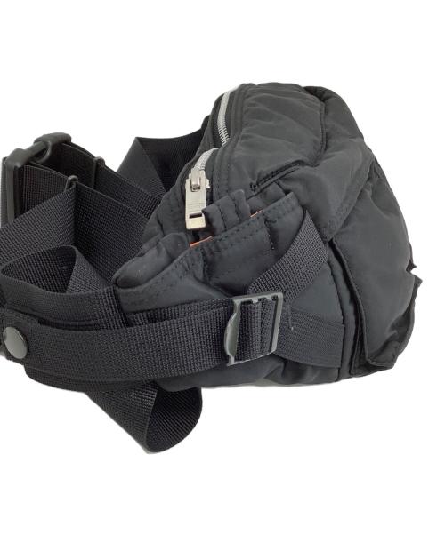 PORTER（ポーター）PORTER (ポーター) ボディバッグ タンカー FANNY PACK ブラックの古着・服飾アイテム