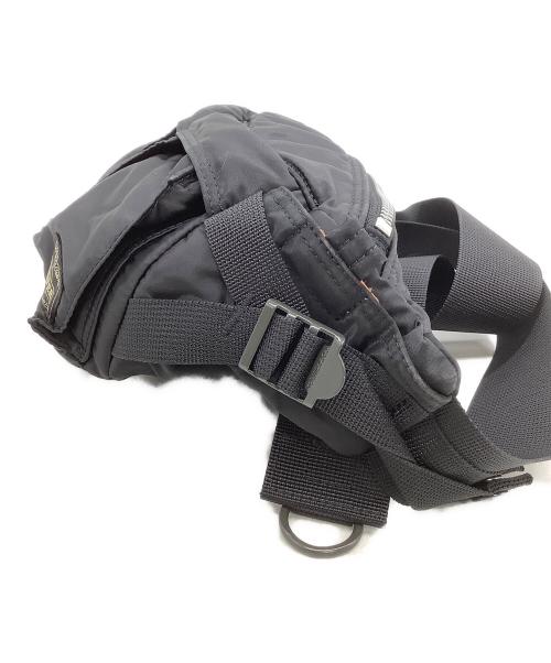 PORTER（ポーター）PORTER (ポーター) ボディバッグ タンカー FANNY PACK ブラックの古着・服飾アイテム