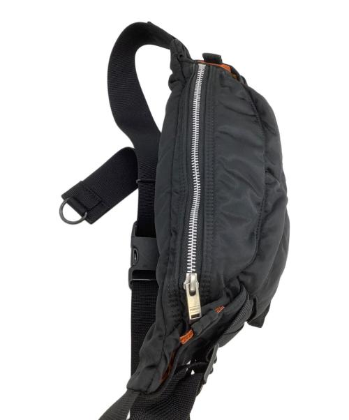 PORTER（ポーター）PORTER (ポーター) ボディバッグ タンカー FANNY PACK ブラックの古着・服飾アイテム