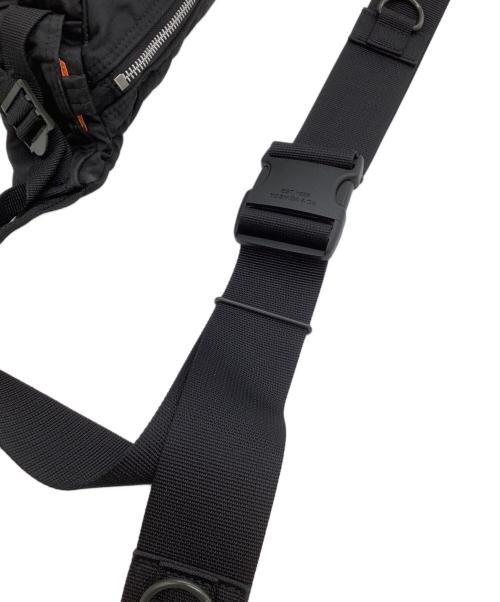 PORTER（ポーター）PORTER (ポーター) ボディバッグ タンカー FANNY PACK ブラックの古着・服飾アイテム