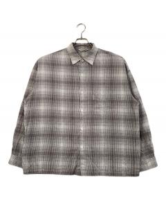 中古・古着通販】AURALEE (オーラリー) 半袖シャツ ブラウン サイズ:0