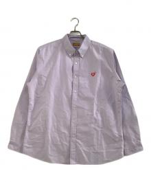 HUMAN MADE（ヒューマンメイド）の古着「長袖シャツ　OXFORD BD L/S SHIRT　25AW」｜パープル