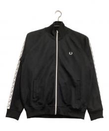 FRED PERRY（フレッドペリー）の古着「トラックジャケット　Taped Track Jacket」｜ブラック