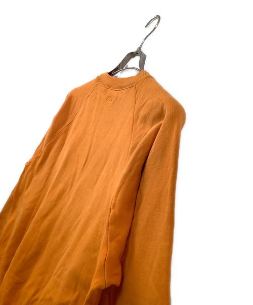 KAPITAL（キャピタル）KAPITAL (キャピタル) クルーネックスウェット　PIANO COLLEGE オレンジ サイズ:4の古着・服飾アイテム