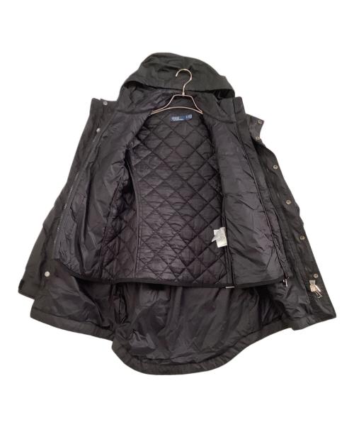POLO RALPH LAUREN（ポロ・ラルフローレン）POLO RALPH LAUREN (ポロ・ラルフローレン) ライナー付コート ブラック サイズ:XSの古着・服飾アイテム