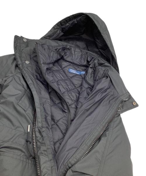 POLO RALPH LAUREN（ポロ・ラルフローレン）POLO RALPH LAUREN (ポロ・ラルフローレン) ライナー付コート ブラック サイズ:XSの古着・服飾アイテム