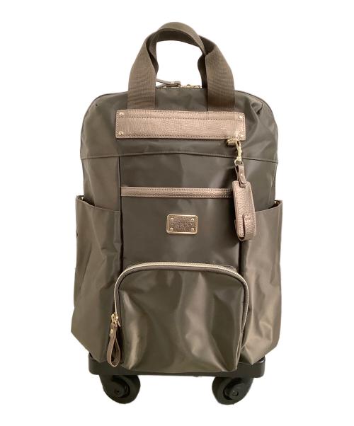 SWANY（スワニー）SWANY (スワニー) キャリーバッグ カーキの古着・服飾アイテム