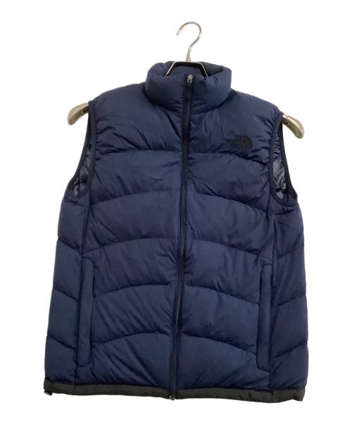 THE NORTH FACE（ザ ノース フェイス）THE NORTH FACE (ザ ノース フェイス) ダウンベスト　アコンカグア ベスト ネイビー サイズ:Mの古着・服飾アイテム