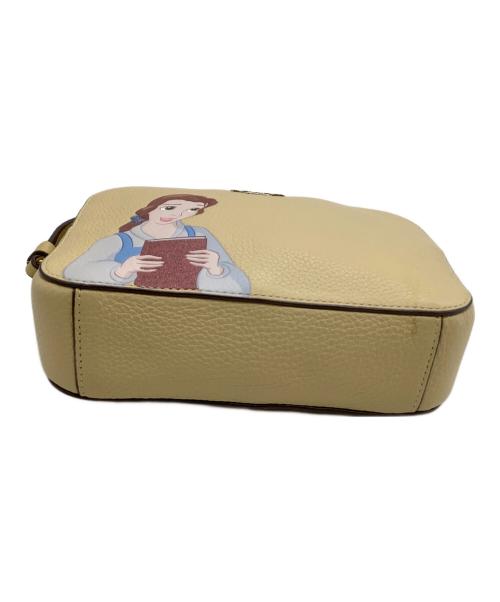 COACH（コーチ）COACH (コーチ) DISNEY (ディズニー) レザーショルダーバッグ イエローの古着・服飾アイテム