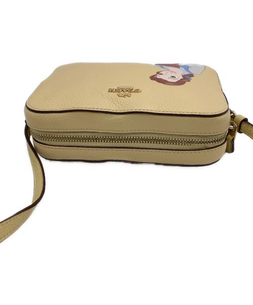 COACH（コーチ）COACH (コーチ) DISNEY (ディズニー) レザーショルダーバッグ イエローの古着・服飾アイテム