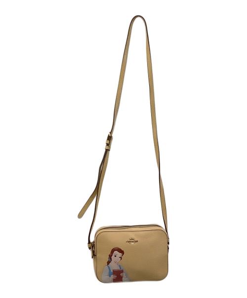 COACH（コーチ）COACH (コーチ) DISNEY (ディズニー) レザーショルダーバッグ イエローの古着・服飾アイテム