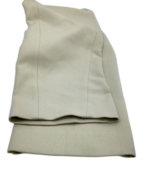 AURALEE（オーラリー）AURALEE (オーラリー) ウールパンツ　LIGHT MELTON SLACKS　24AW 黄緑 未使用品の古着・服飾アイテム