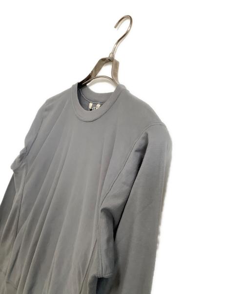 AURALEE（オーラリー）AURALEE (オーラリー) クルーネックスウェット　ELASTIC HIGH GAUGE SWEAT グレーの古着・服飾アイテム