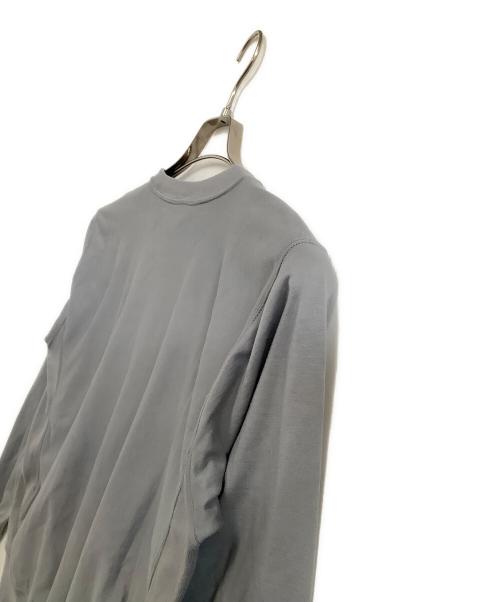 AURALEE（オーラリー）AURALEE (オーラリー) クルーネックスウェット　ELASTIC HIGH GAUGE SWEAT グレーの古着・服飾アイテム