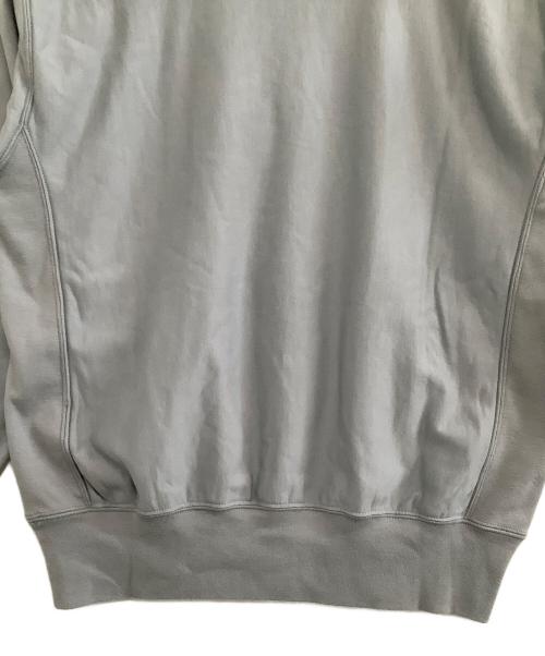 AURALEE（オーラリー）AURALEE (オーラリー) クルーネックスウェット　ELASTIC HIGH GAUGE SWEAT グレーの古着・服飾アイテム