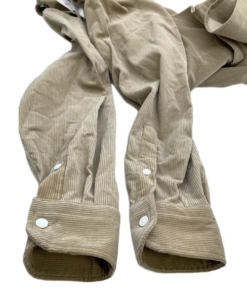 KAPTAIN SUNSHINE（キャプテンサンシャイン）KAPTAIN SUNSHINE (キャプテンサンシャイン) 長袖シャツ　Corduroy Regular Collared Shirt　25年モデル オリーブ サイズ:３ 未使用品の古着・服飾アイテム