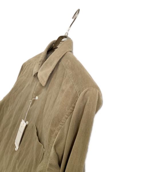 KAPTAIN SUNSHINE（キャプテンサンシャイン）KAPTAIN SUNSHINE (キャプテンサンシャイン) 長袖シャツ　Corduroy Regular Collared Shirt　25年モデル オリーブ サイズ:３ 未使用品の古着・服飾アイテム