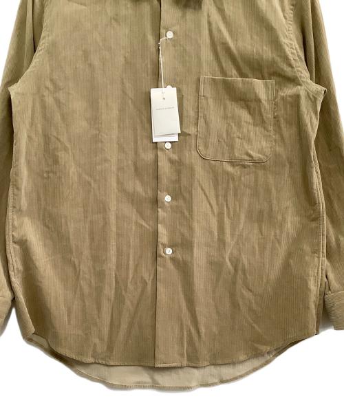 KAPTAIN SUNSHINE（キャプテンサンシャイン）KAPTAIN SUNSHINE (キャプテンサンシャイン) 長袖シャツ　Corduroy Regular Collared Shirt　25年モデル オリーブ サイズ:３ 未使用品の古着・服飾アイテム