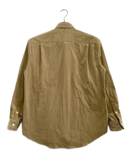 KAPTAIN SUNSHINE（キャプテンサンシャイン）KAPTAIN SUNSHINE (キャプテンサンシャイン) 長袖シャツ　Corduroy Regular Collared Shirt　25年モデル オリーブ サイズ:３ 未使用品の古着・服飾アイテム