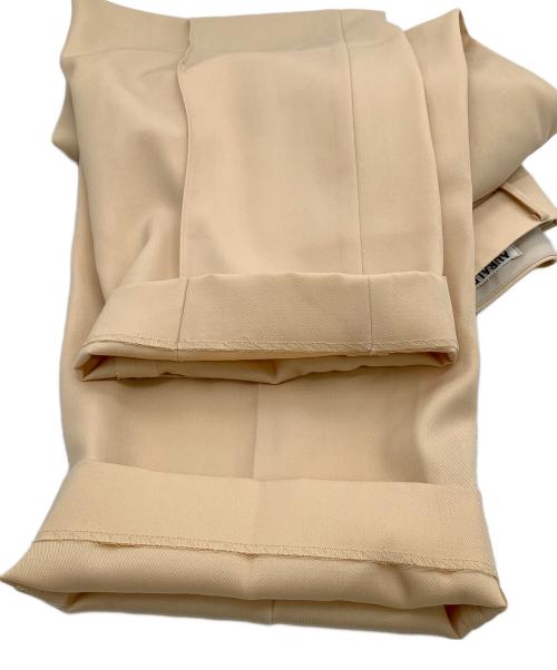 AURALEE（オーラリー）AURALEE (オーラリー) スラックス　LIGHT WOOL MAX GABARDINE SLACKS ベージュ サイズ:2 未使用品の古着・服飾アイテム