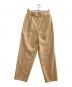 AURALEE（オーラリー）の古着「スラックス　LIGHT WOOL MAX GABARDINE SLACKS」｜ベージュ