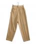AURALEE (オーラリー) スラックス　LIGHT WOOL MAX GABARDINE SLACKS ベージュ サイズ:2 未使用品：32000円