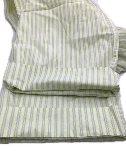 AURALEE（オーラリー）AURALEE (オーラリー) TEKLA (テクラ) パンツ　COTTON POPLIN ー PYJAMAS PANTS グリーングレー サイズ:XLの古着・服飾アイテム