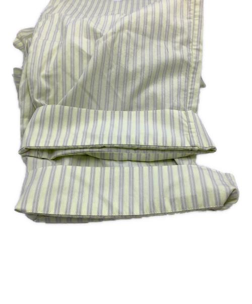 AURALEE（オーラリー）AURALEE (オーラリー) TEKLA (テクラ) パンツ　COTTON POPLIN ー PYJAMAS PANTS グリーングレー サイズ:XLの古着・服飾アイテム