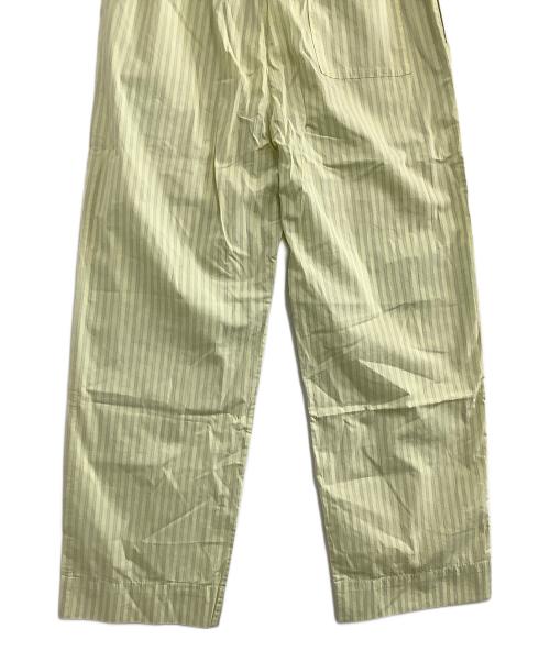 AURALEE（オーラリー）AURALEE (オーラリー) TEKLA (テクラ) パンツ　COTTON POPLIN ー PYJAMAS PANTS グリーングレー サイズ:XLの古着・服飾アイテム